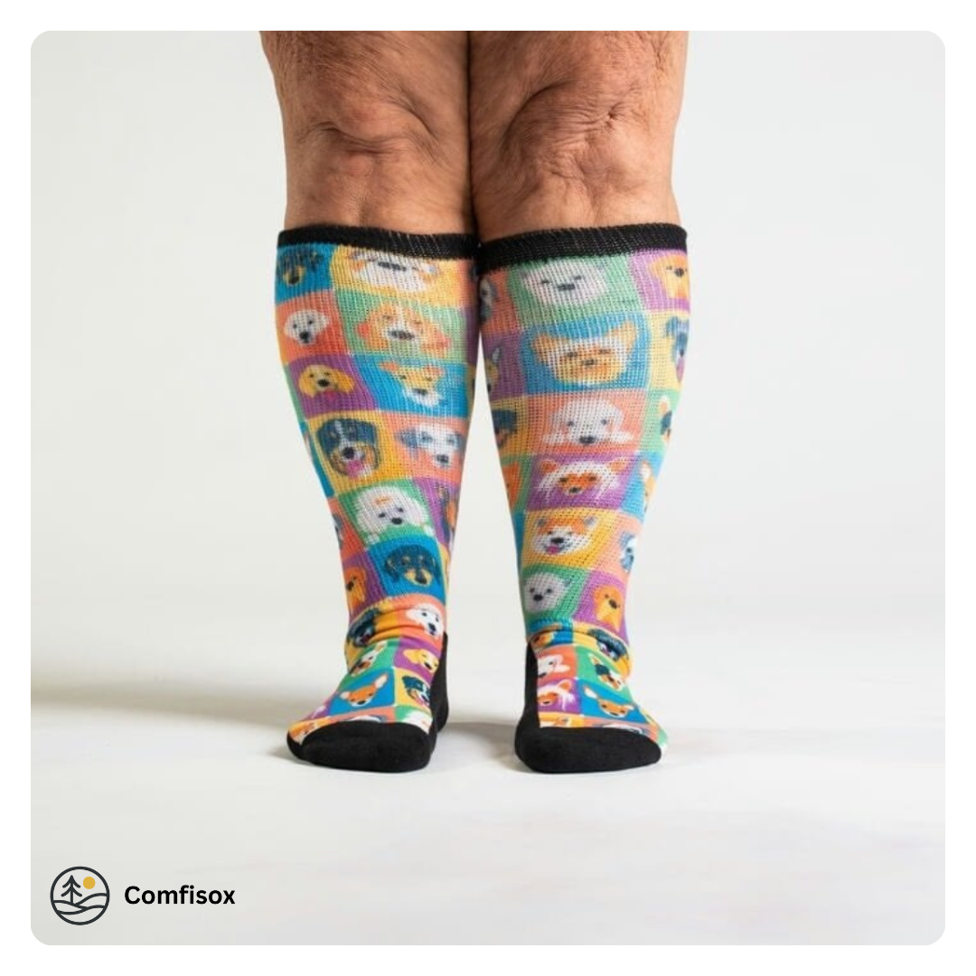 All-Day Comfort & Pain-Free Diabetic Socks | Dogs