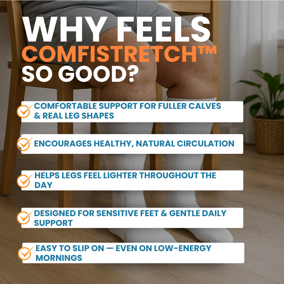 Comfisox Non-binding Socks + 30-Day Daily Comfort Guide