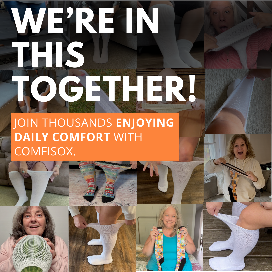 Comfisox Non-binding Socks + 30-Day Daily Comfort Guide