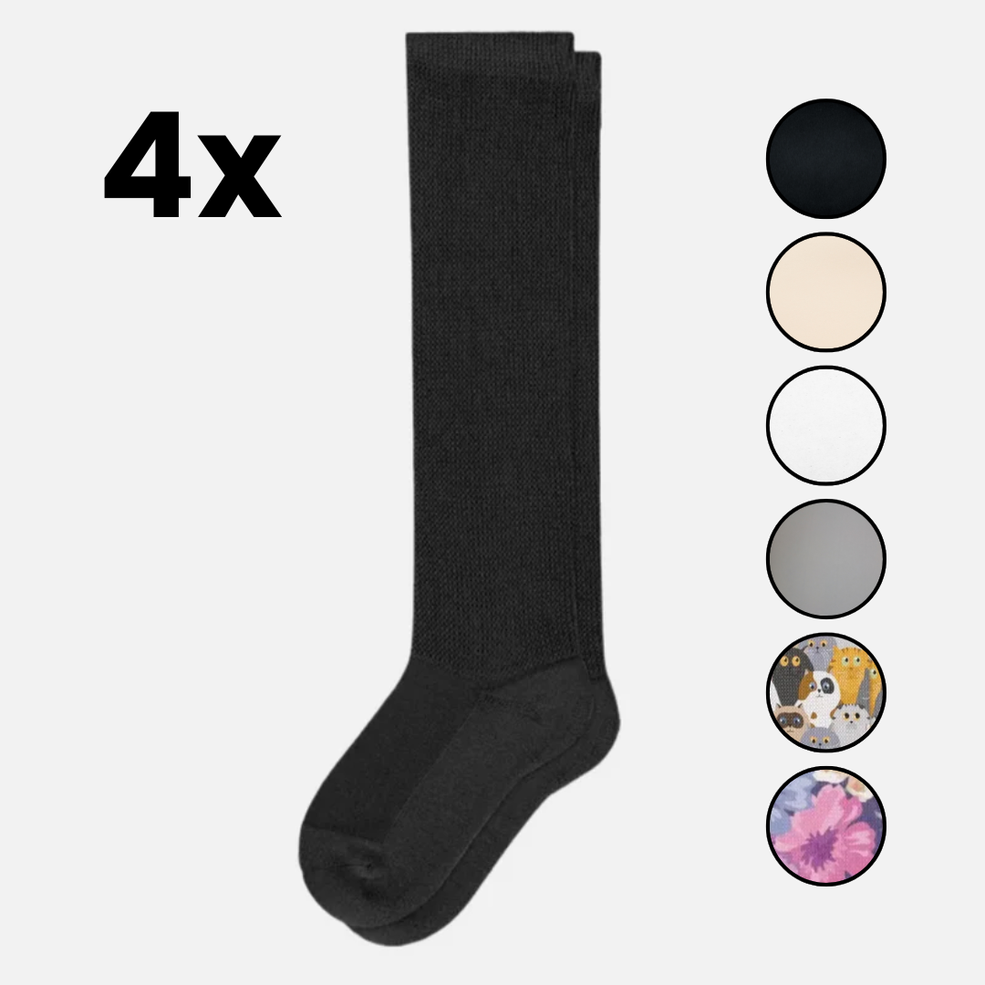 Instant Nerve Pain Relief 4-Pack | ComfiStretch™ Diabetic Socks
