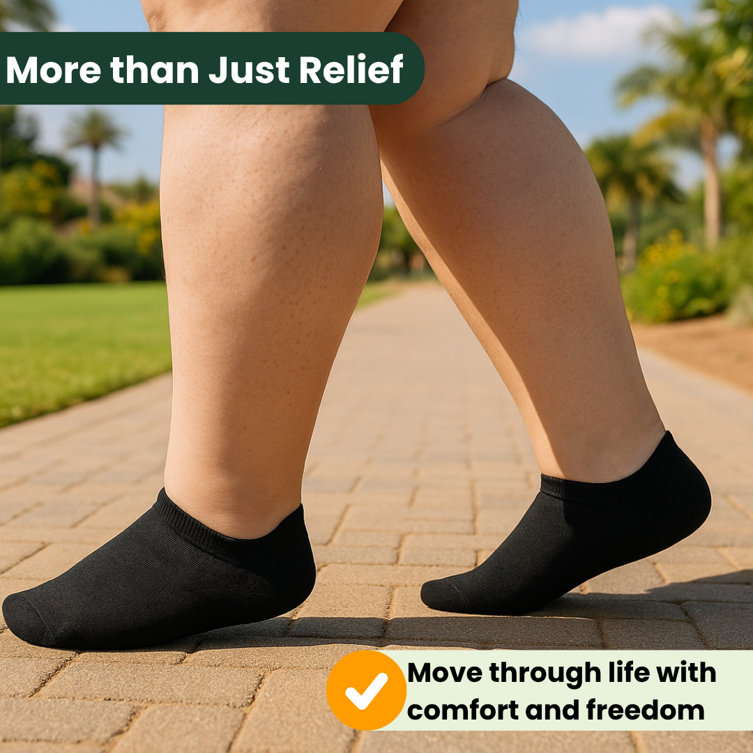 1+1 ComfiStretch™ Ankle Socks | 2-Pack Beige (Limited edition)