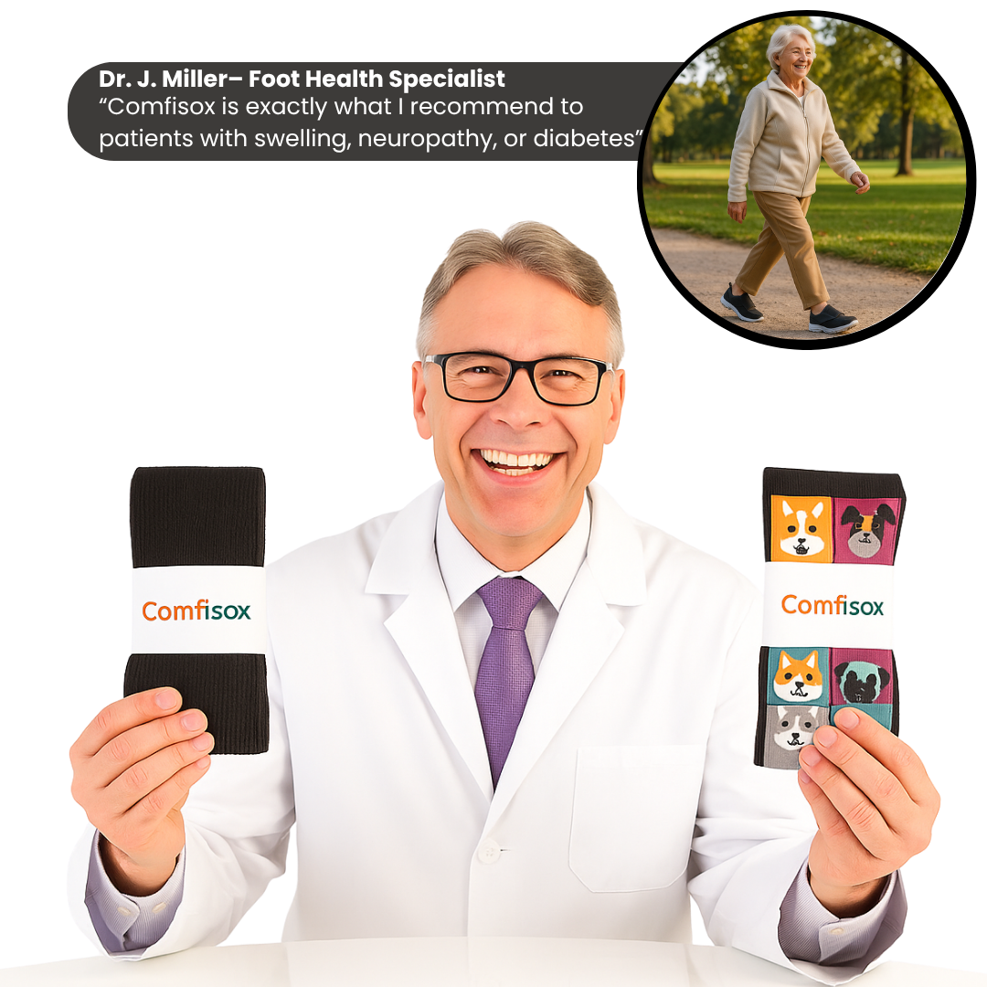 Dogs | ComfiStretch™ Non-Binding Diabetic Socks