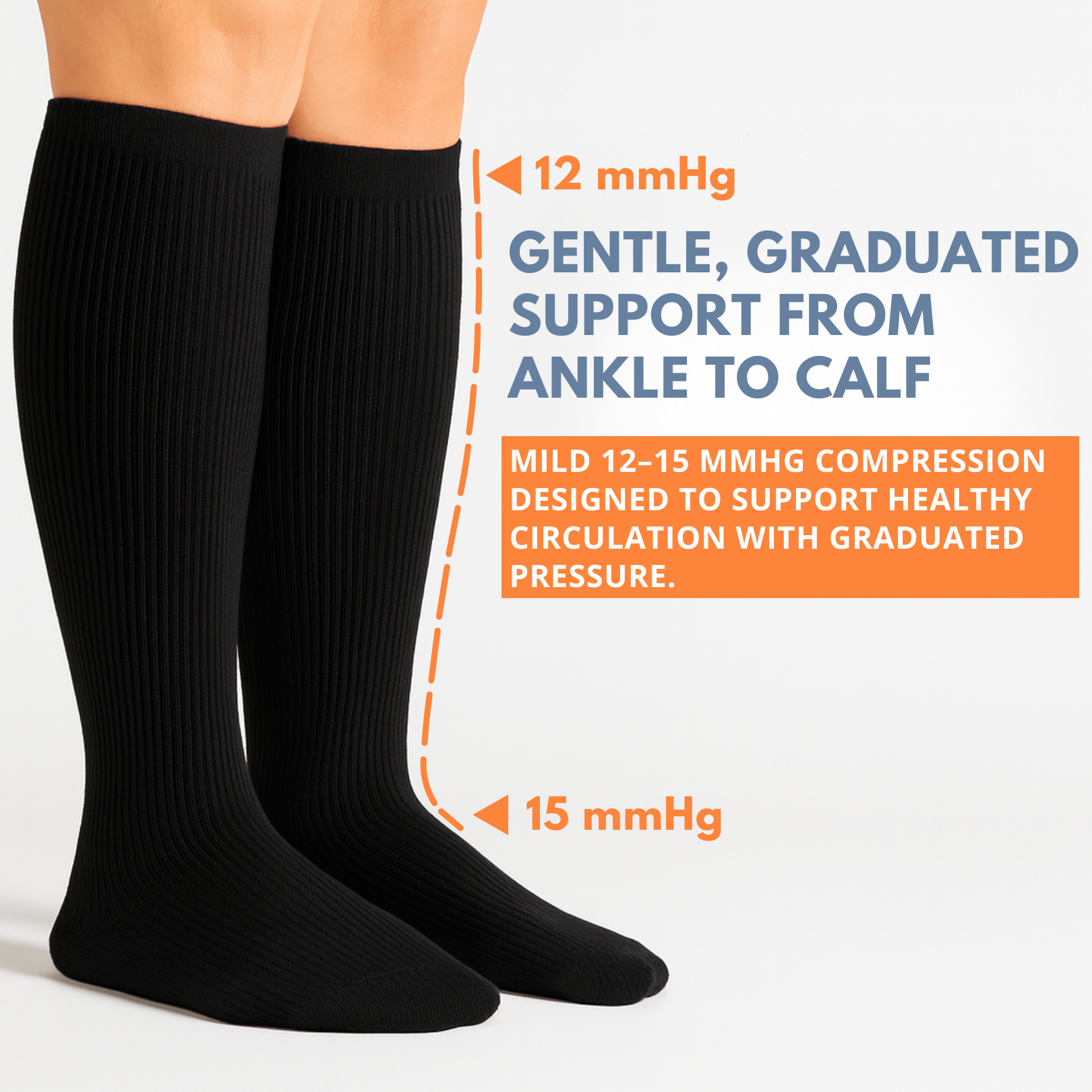 Comfortable Compression Socks For All-Day Wear (Unisex)