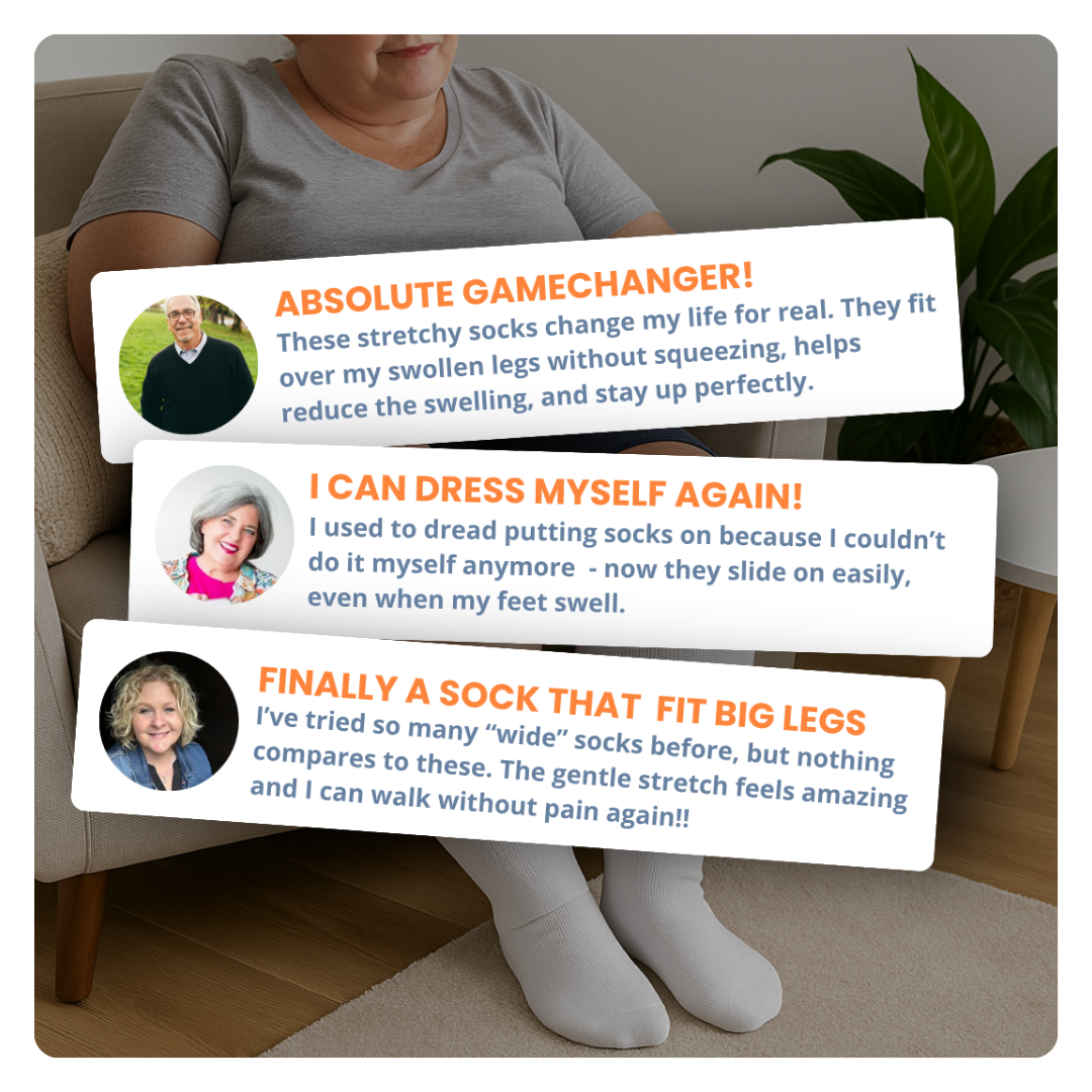 Comfisox Non-Binding Diabetic Socks For All-Day Comfort