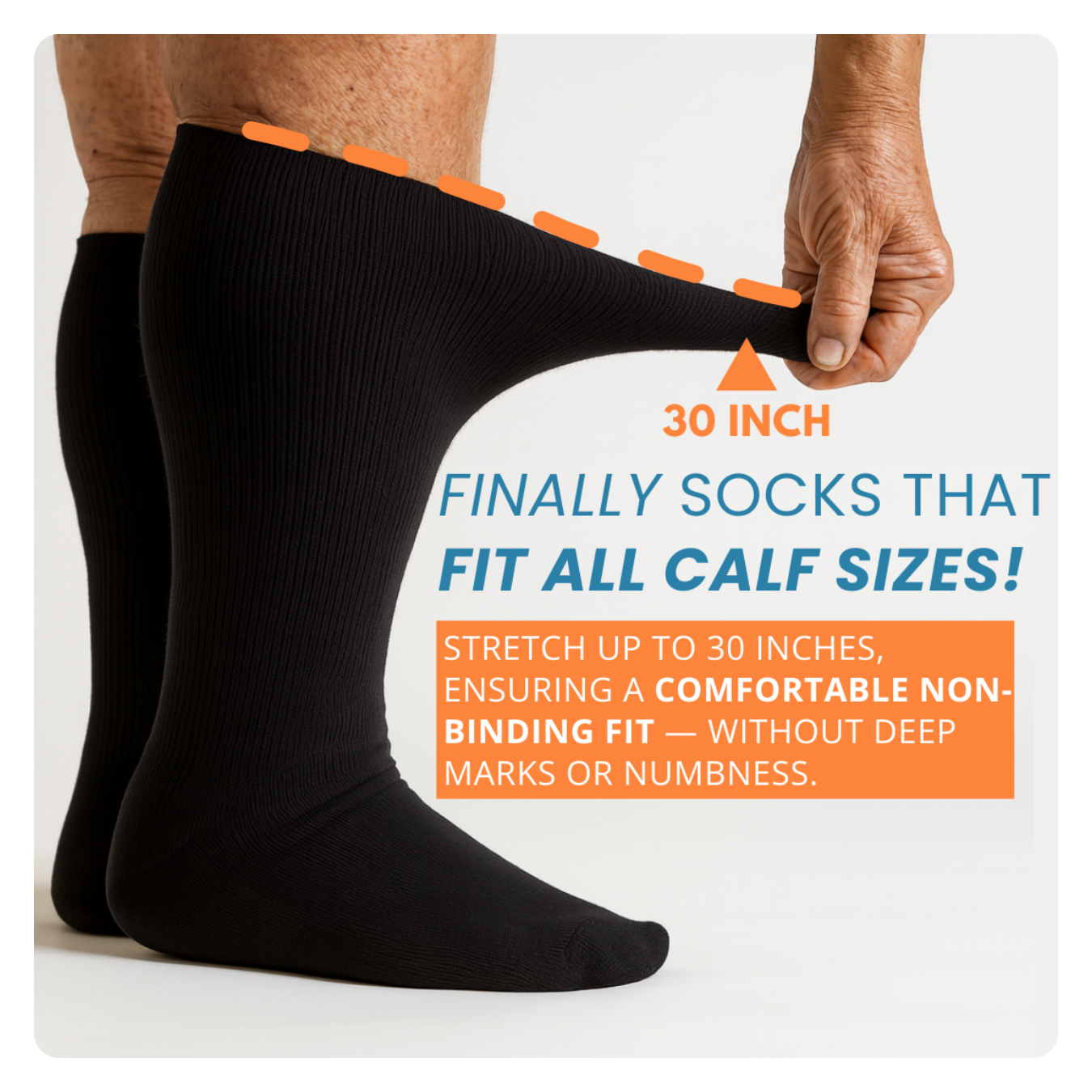 Comfisox Non-Binding Diabetic Socks For All-Day Comfort
