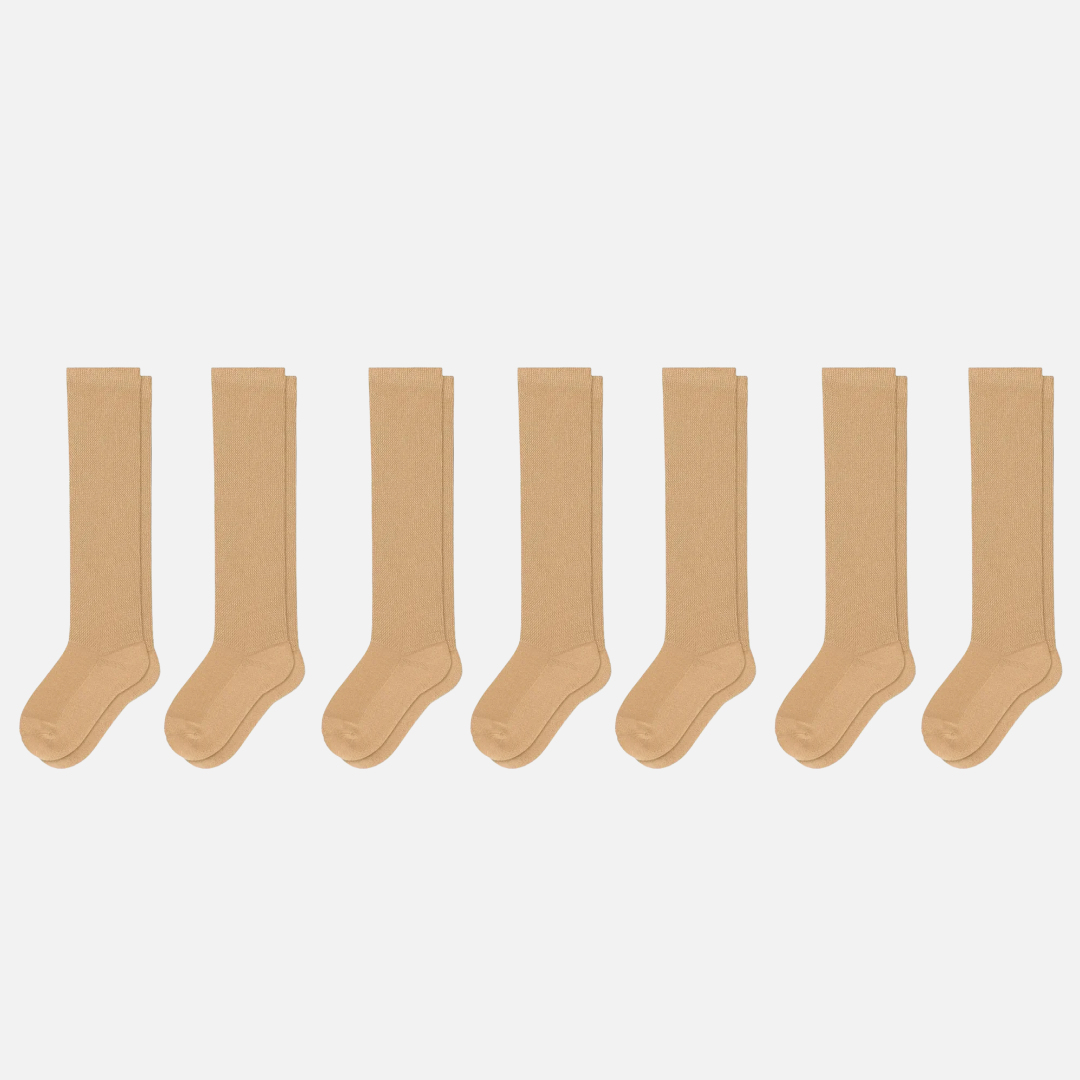 7-pack SuperStretch™ Beige