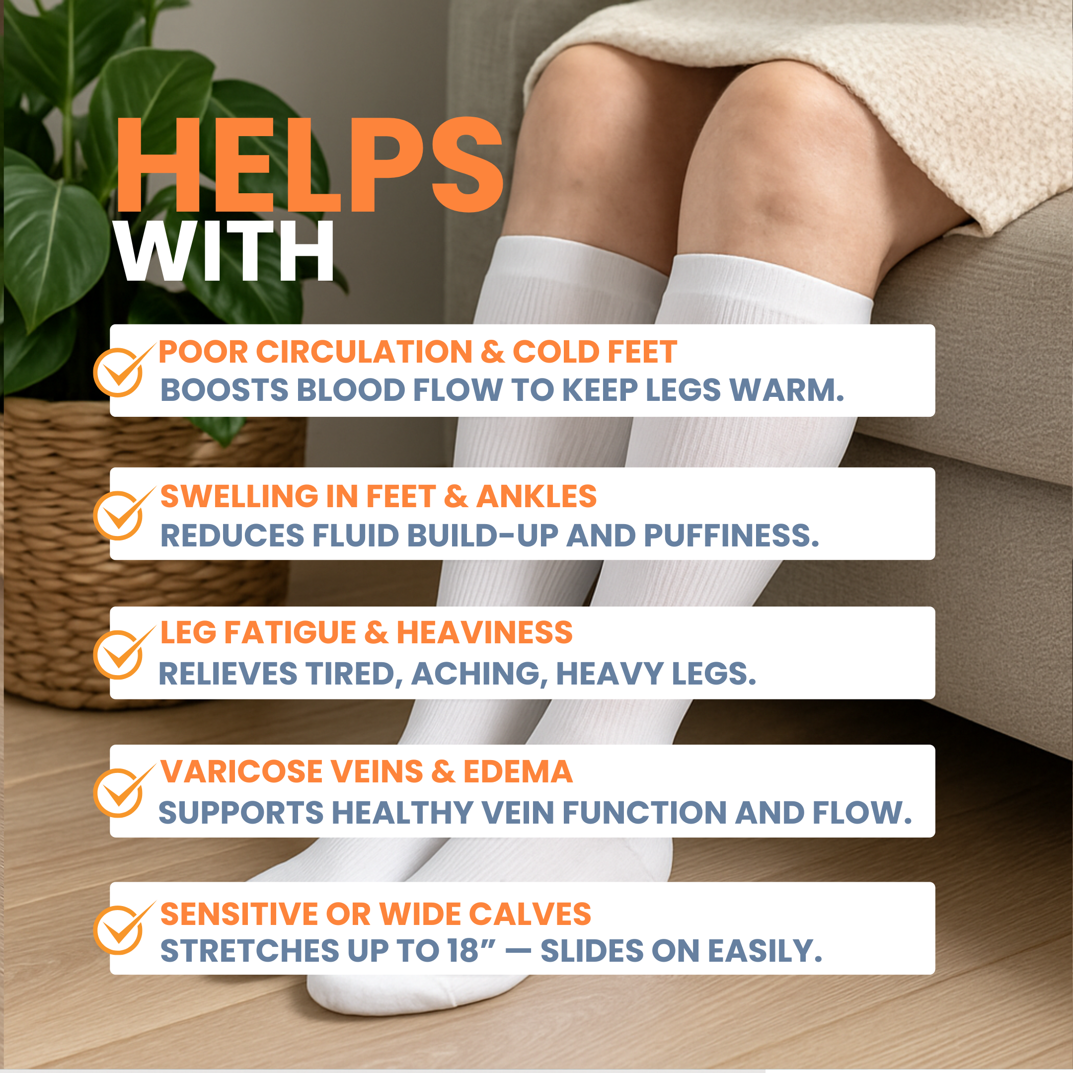 FreedomStep Compression Socks (Unisex)