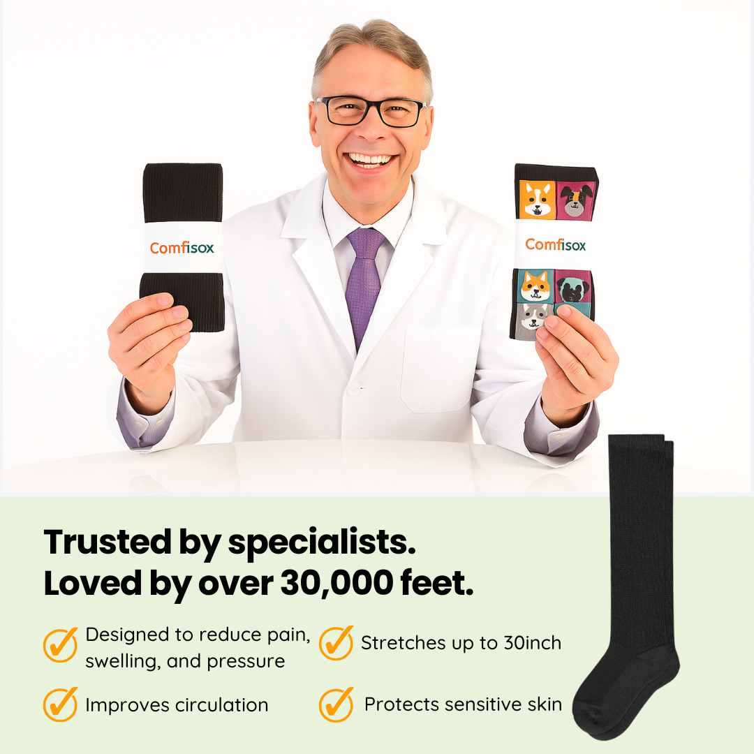 3-Pack | Pain Relief ComfiStretch™ Socks