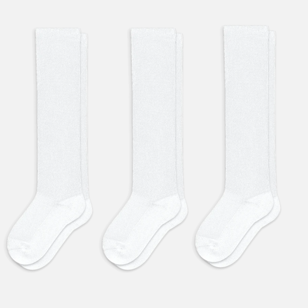 3-Pack White | Pain Relief ComfiStretch™ Socks