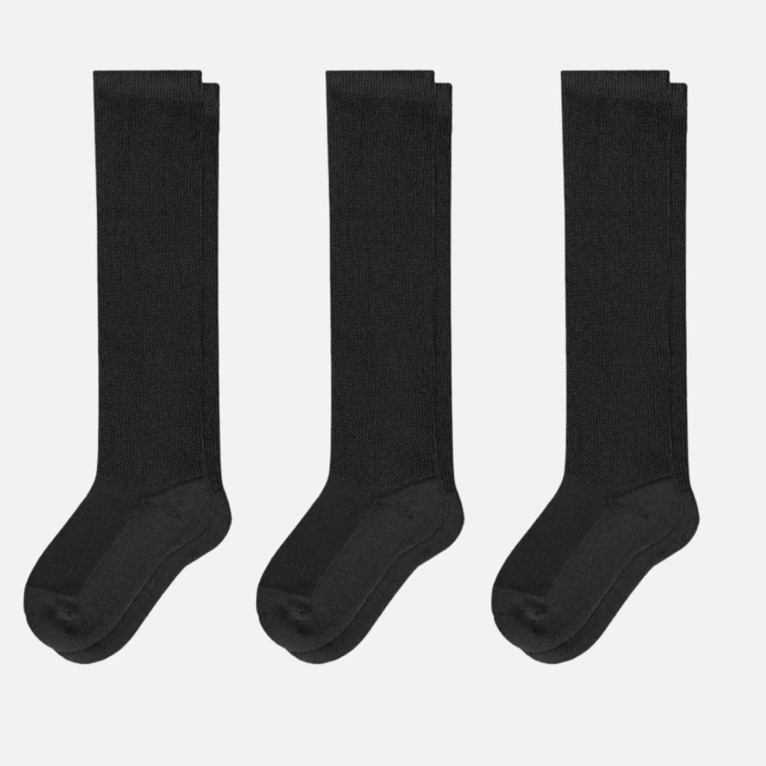 3-Pack Black | Pain Relief ComfiStretch™ Socks