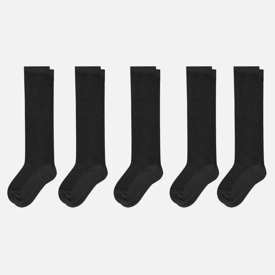 5-Pack Black | Pain Relief ComfiStretch™ Socks